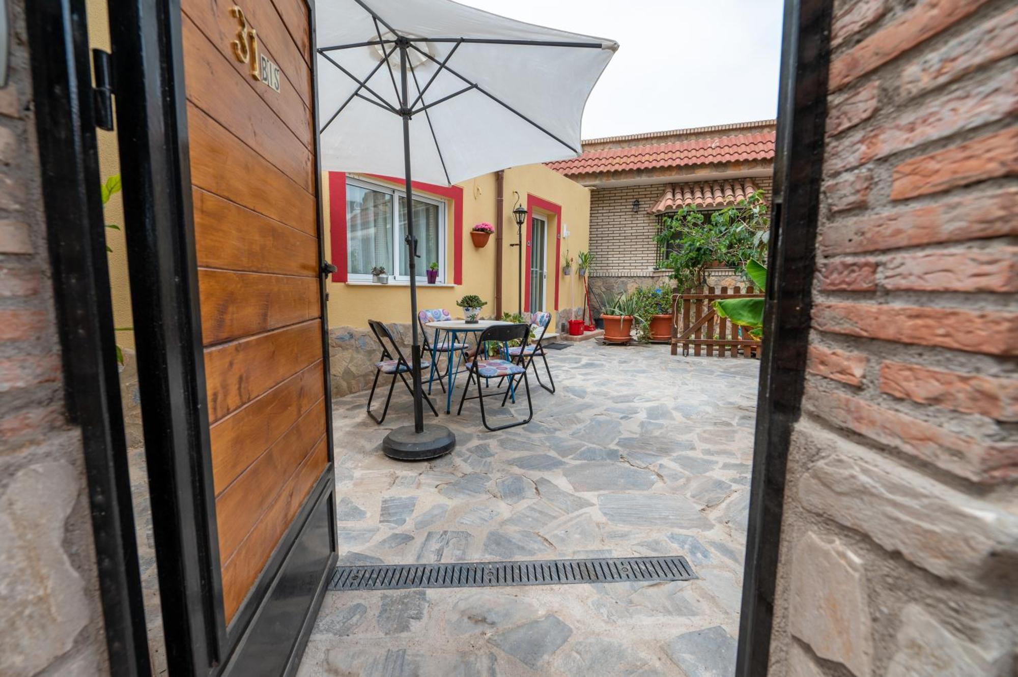 הוילה El Campillo del Moro Casa "La Gata Azul" Con Jardin Privado מראה חיצוני תמונה